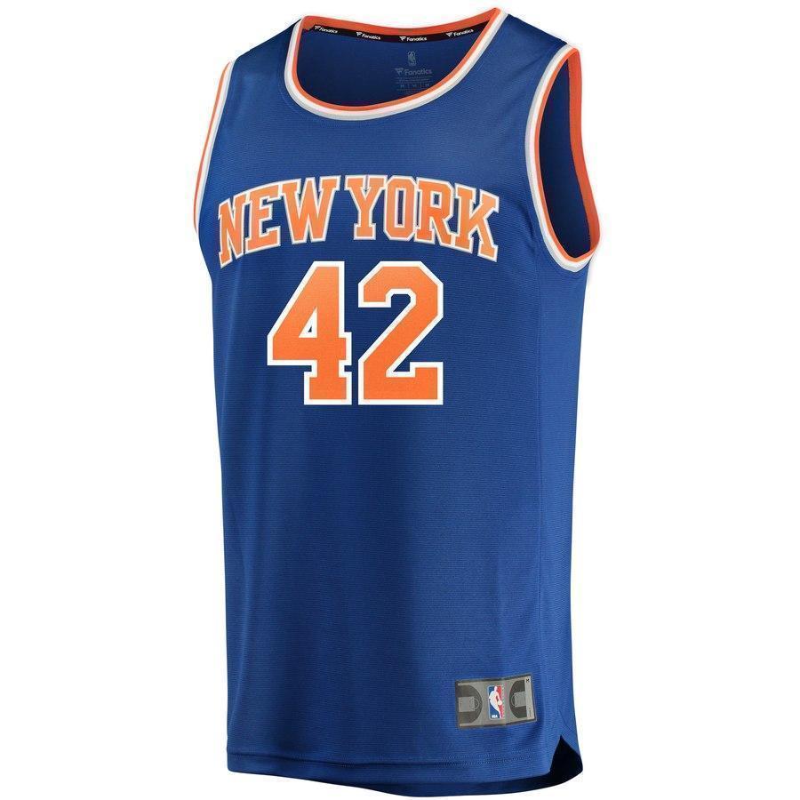 42-Lance Thomas New York Knicks  Jersey Royal - Icon Edition