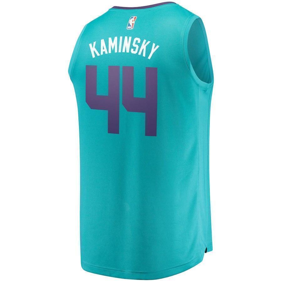 44-Frank Kaminsky Charlotte Hornets Jersey Teal - Icon Edition