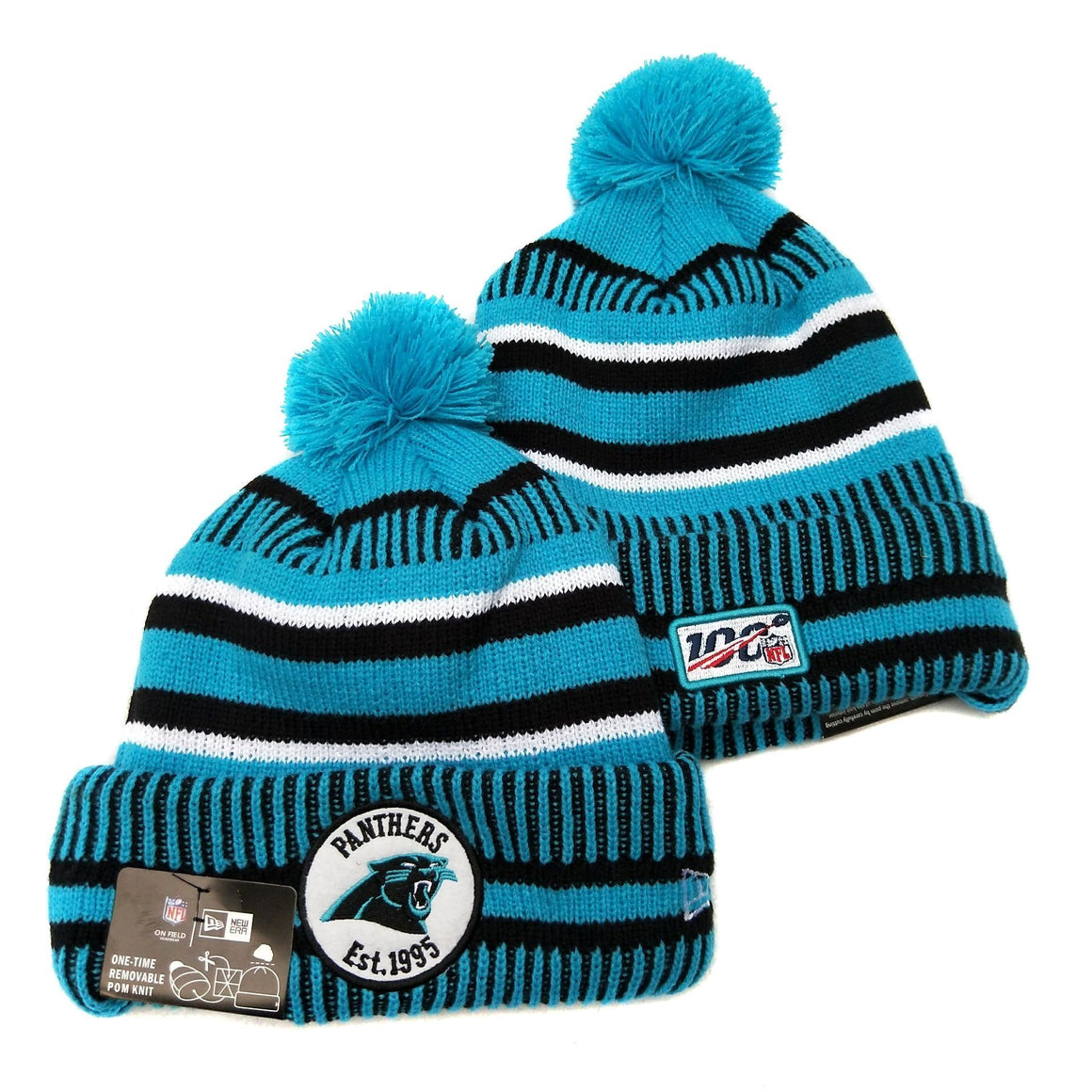 CAROLINA PANTHERS New Era 2019 Cold Weather Knit Hat