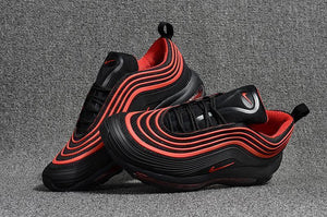 Nike Air Max 97 Sneaker Men's Black Red