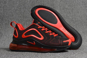 Nike Air Max 720 Athletic Sneakers Men's Black Red