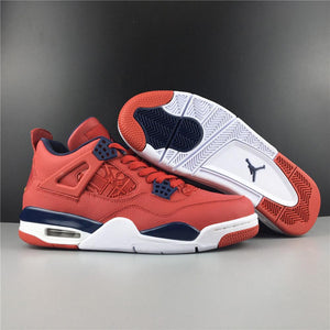 Nike Air Jordan 4 Men's Sneakers Red