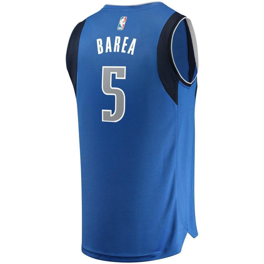 5-J.J. Barea Dallas Mavericks  Team Color Player Jersey Royal - Icon Edition