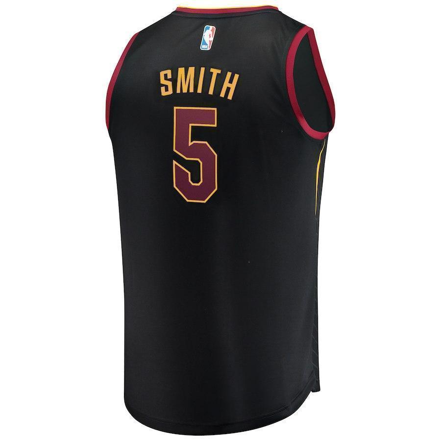 5-JR Smith Cleveland Cavaliers  Jersey Black - Statement Edition