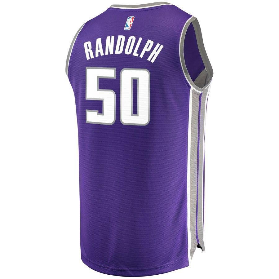 50-Zach Randolph Sacramento Kings  Jersey Purple - Icon Edition