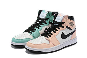 Nike AIR Jordan 1 Sneakers Pink/Light Blue