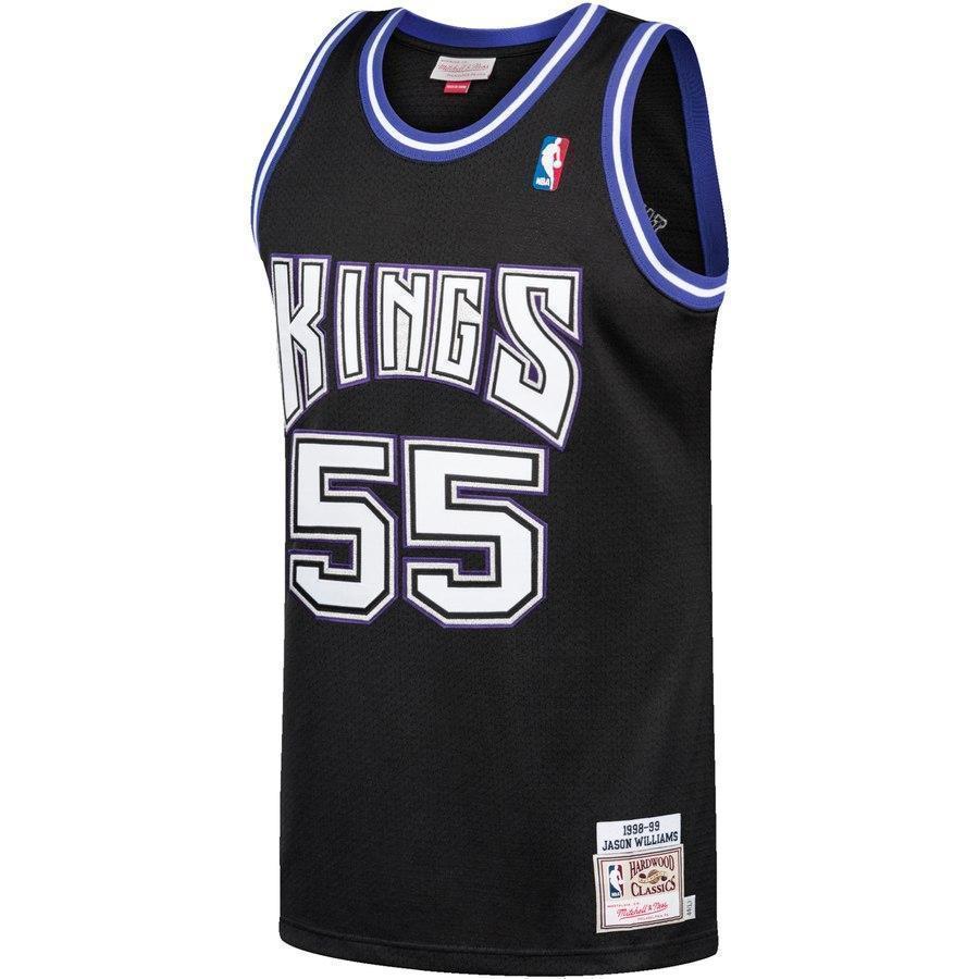 55-Jason Williams Sacramento Kings  1998-99 Hardwood Classics  - Black