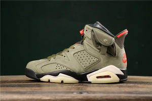 Nike Air Jordan 6 Olive Green