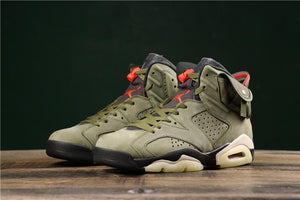 Nike Air Jordan 6 Olive Green