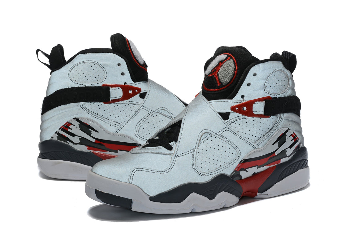 Nike Jordan 8 Men's Sneakers White Red