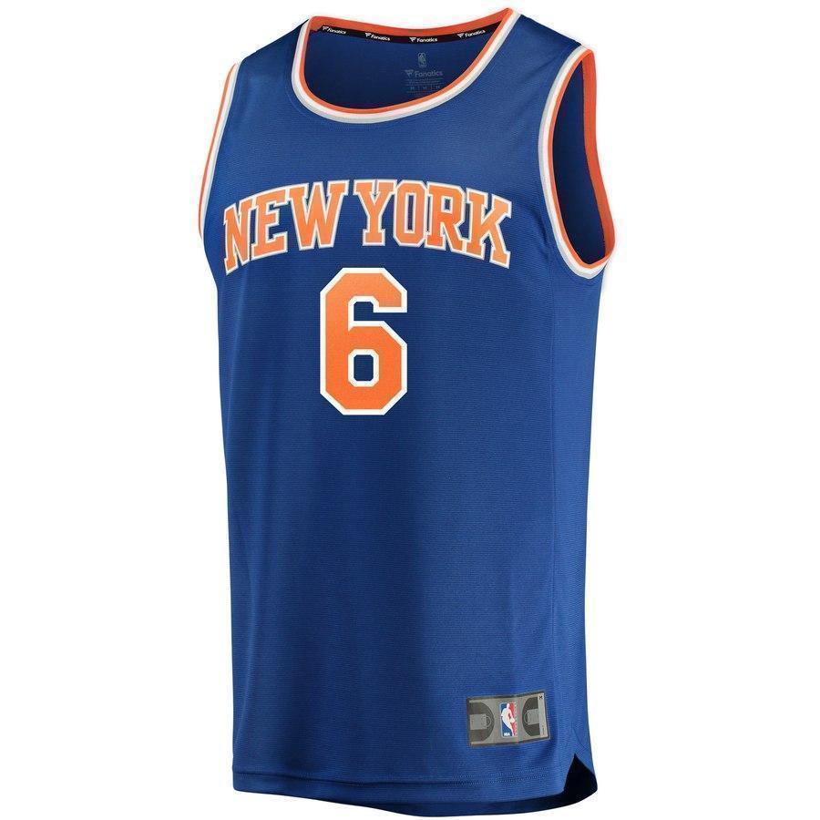 6-Kristaps Porzingis New York Knicks  Jersey Royal - Icon Edition