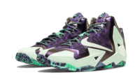 Nike Lebron 11 - AS CASHMERE/GRN GLOW-PRPL DYNSTY