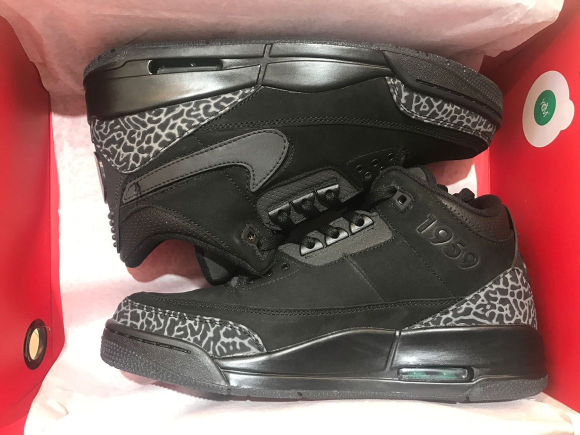 Air Jordan 3 Black Joint Men's Shoes