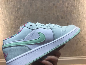 Nike Air Jordan 1 Low Help Mint Green