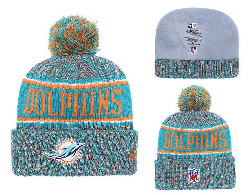 MIAMI DOLPHINS New Era 2019 Cold Weather Knit Hat