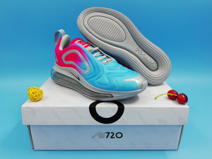 Nike Air Max 720 Sneakers Blue Pink Gray