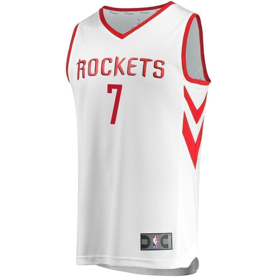 7-Carmelo Anthony Houston Rockets  Jersey – Association Edition – White