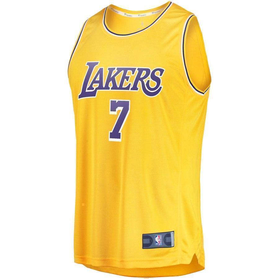 7-JaVale McGee Los Angeles Lakers  Jersey - Icon Edition - Gold