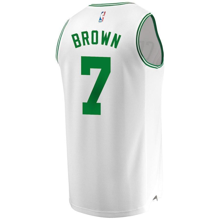 7-Jaylen Brown Boston Celtics Jersey - Association Edition - White