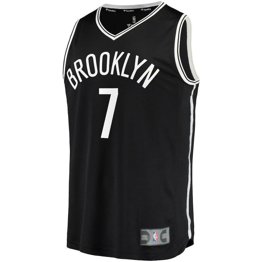 7-Jeremy Lin Brooklyn Nets  Jersey Black - Icon Edition