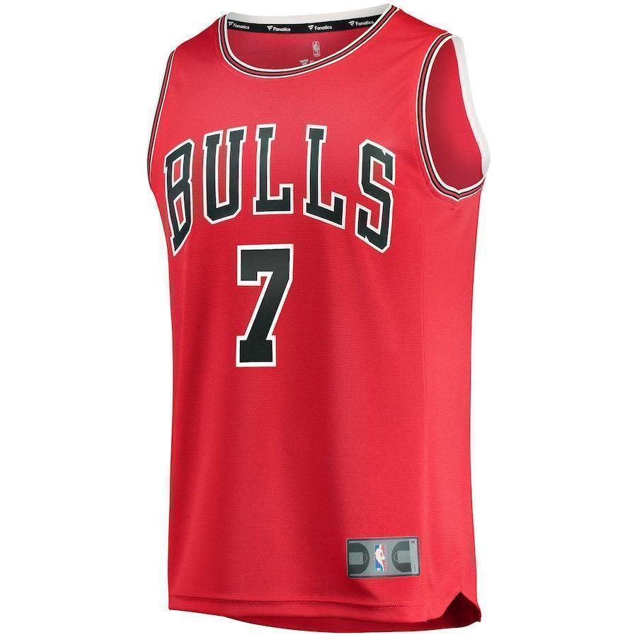 7-Justin Holiday Chicago Bulls Jersey Red - Icon Edition