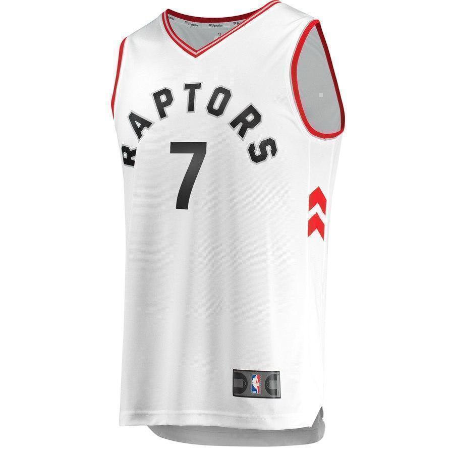 7-Kyle Lowry Toronto Raptors  Jersey - Association Edition – White