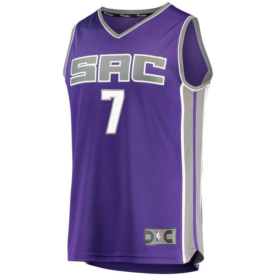 7-Skal Labissiere Sacramento Kings  Player Jersey - Purple