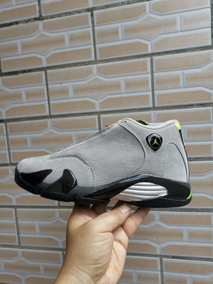 Nike Air Jordan 14 Gray Green