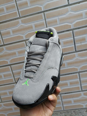 Nike Air Jordan 14 Gray Green