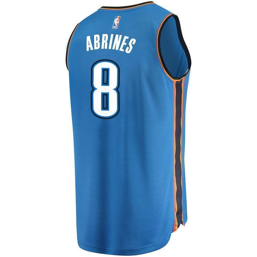 8-Alex Abrines Oklahoma City Thunder  Jersey Blue - Icon Edition