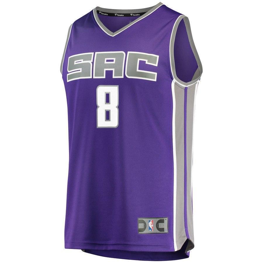 8-Bogdan Bogdanovic Sacramento Kings  Jersey - Purple