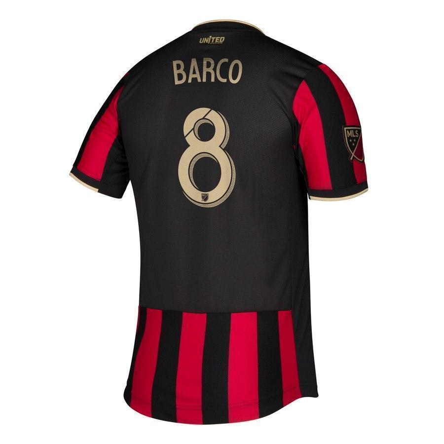 8Ezequiel Barco Atlanta United FC 219 Star and Stripes Player Jersey – Red
