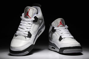 The Air Jordan 4 Retro White Red