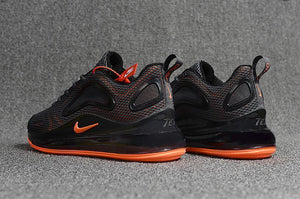 Nike Air Max 720 Sneakers Men's Black Organe