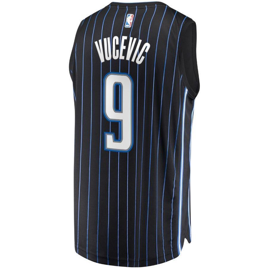 9-Nikola Vucevic Orlando Magic Jersey - Statement Edition - Black