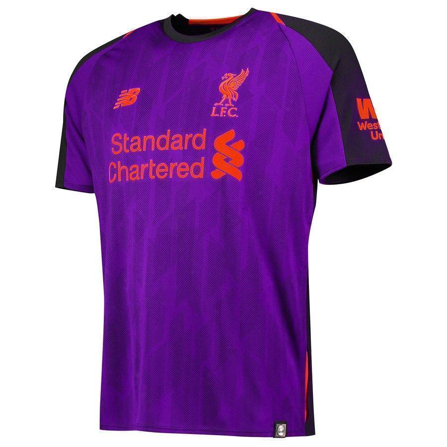 Liverpool 9-Roberto Firmino New Balance Away Soccer Jersey 2018-2019 – Purple
