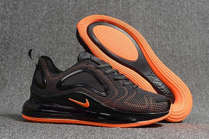 Nike Air Max 720 Sneakers Men's Black Organe