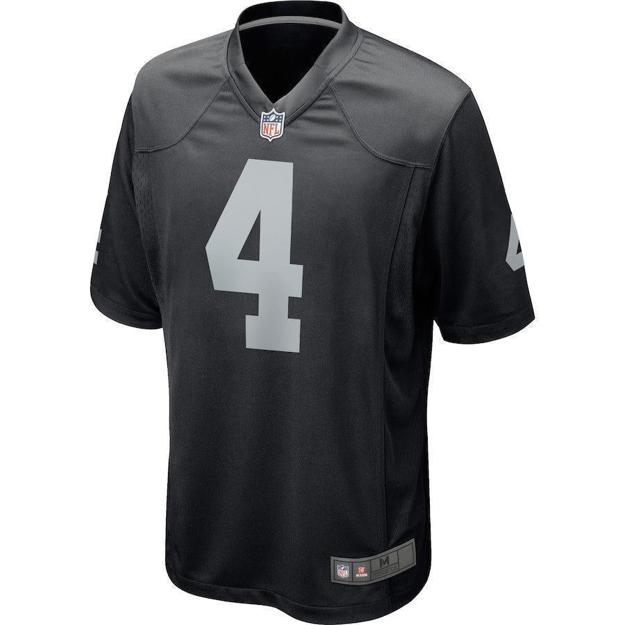 Derek Carr Oakland Raiders American football jersey