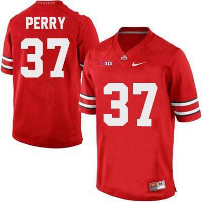 Joshua Perry Ohio State Buckeyes Nike Football Jersey - Red