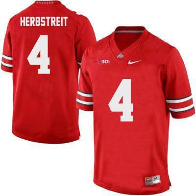 Kirk Herbstreit Ohio State Buckeyes Nike Football Jersey - Red