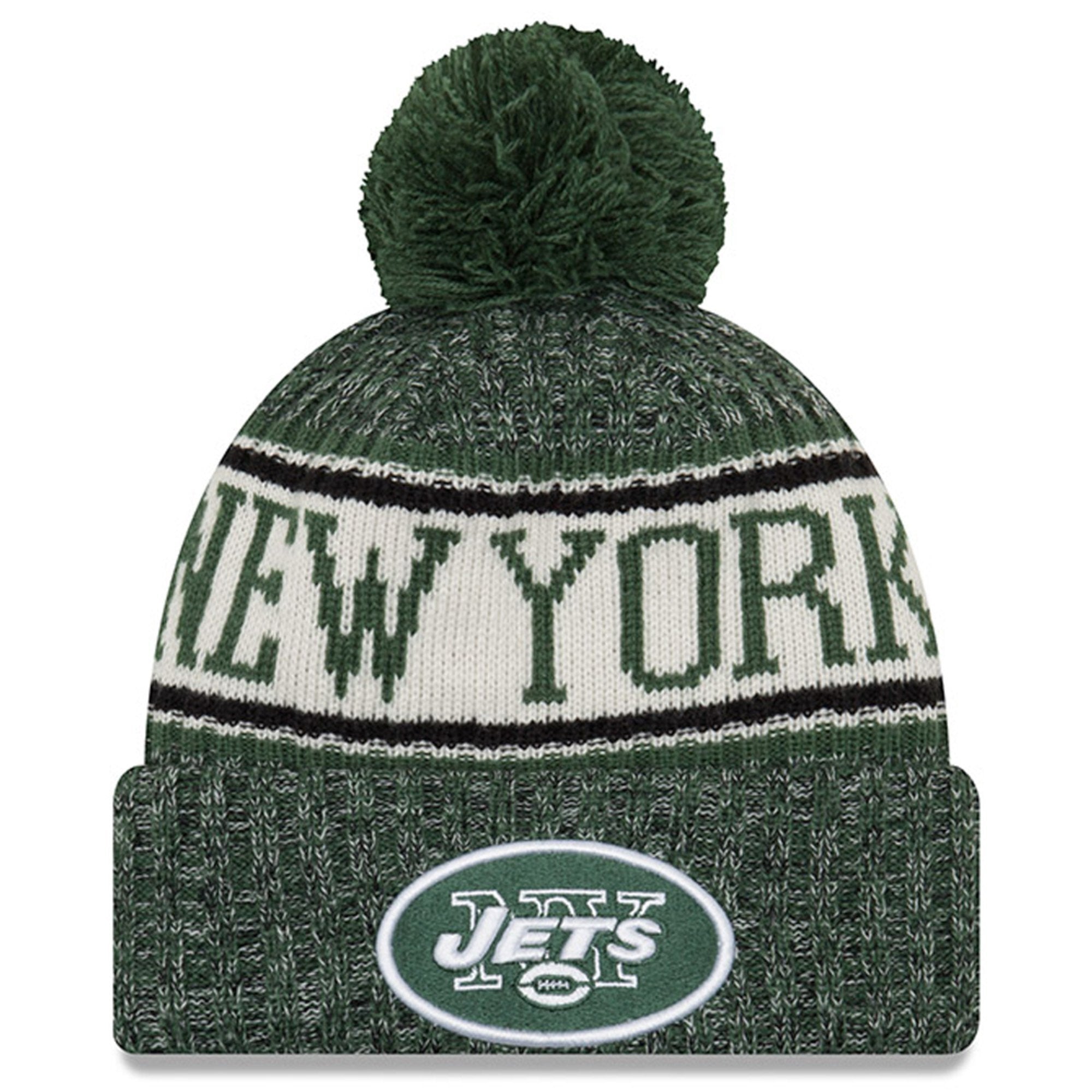 New York Jets New Era 2019 Knit Hat – Green