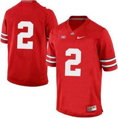 #2 Ohio State Buckeyes Nike Football Jersey - Red