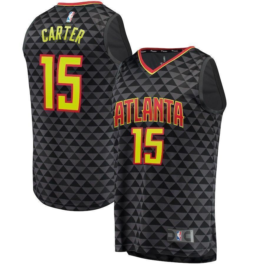 Vince Carter Atlanta Hawks Fanatics Branded Fast Break - Icon Edition - Black