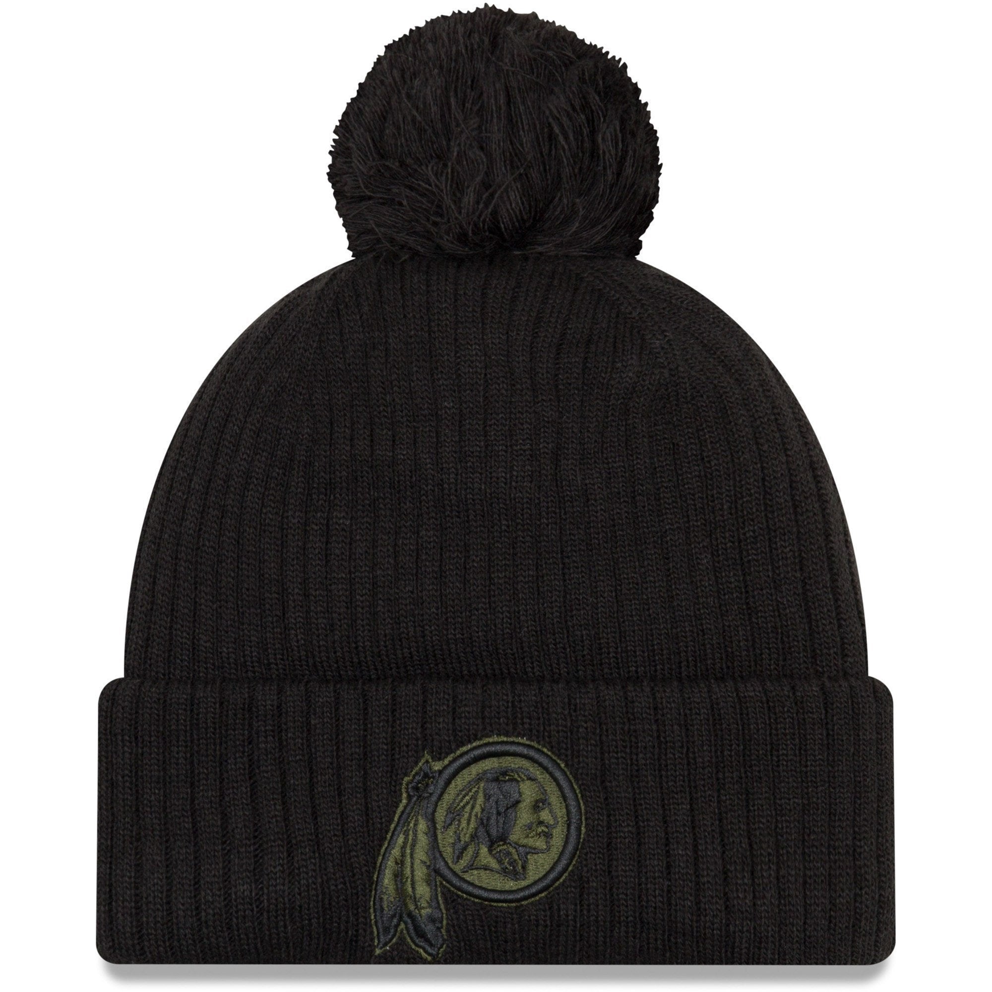 Washington Redskins New Era Royale Cuffed Knit Hat – Black