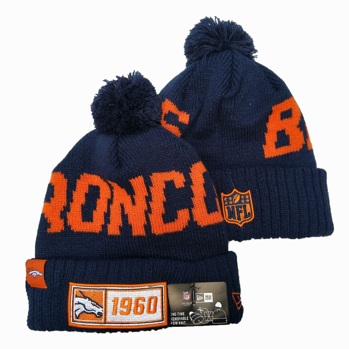 DENVER BRONCOS New Era 2019 Cold Weather Knit Hat