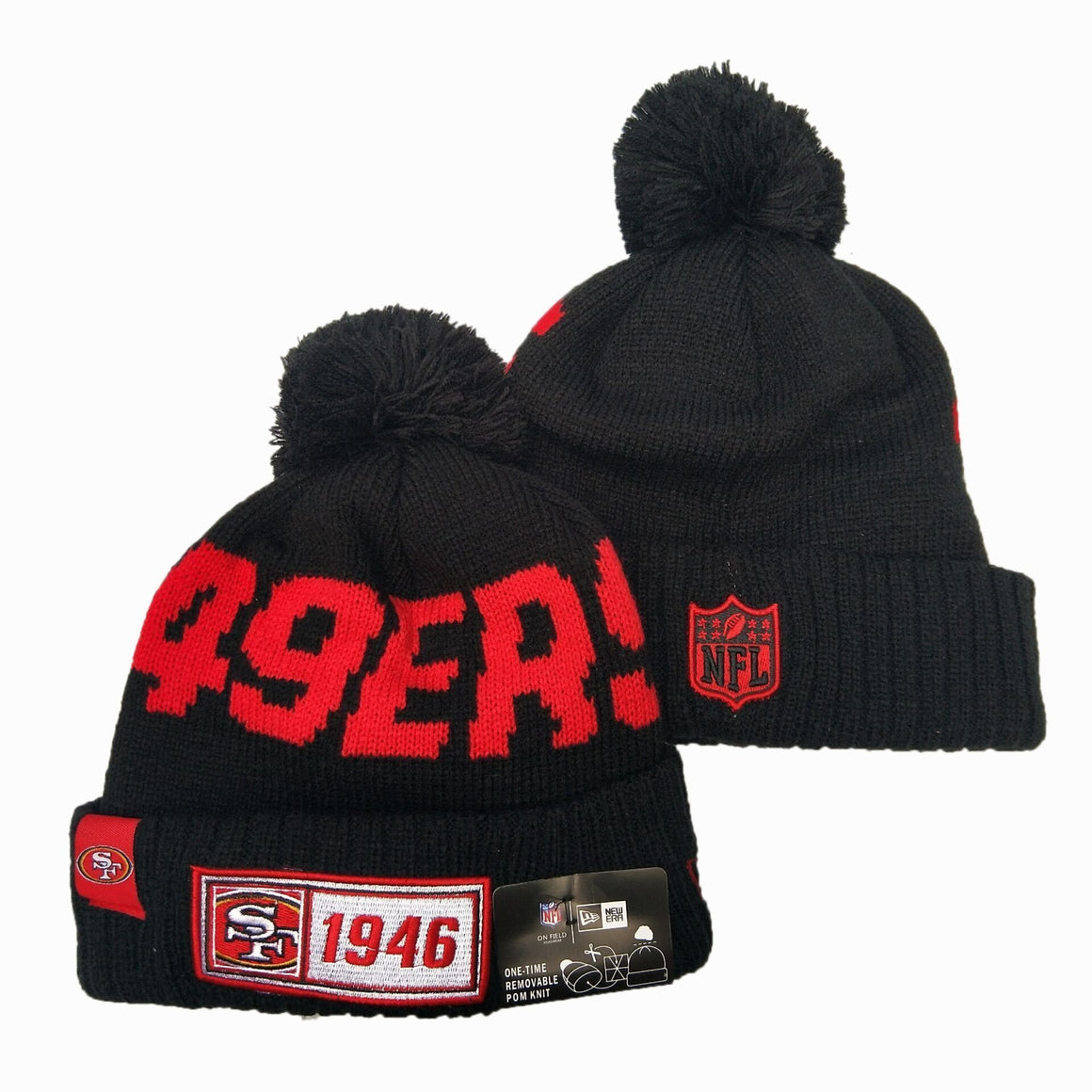 SAN FRANCISCO 49ERS New Era 2019 Cold Weather Knit Hat