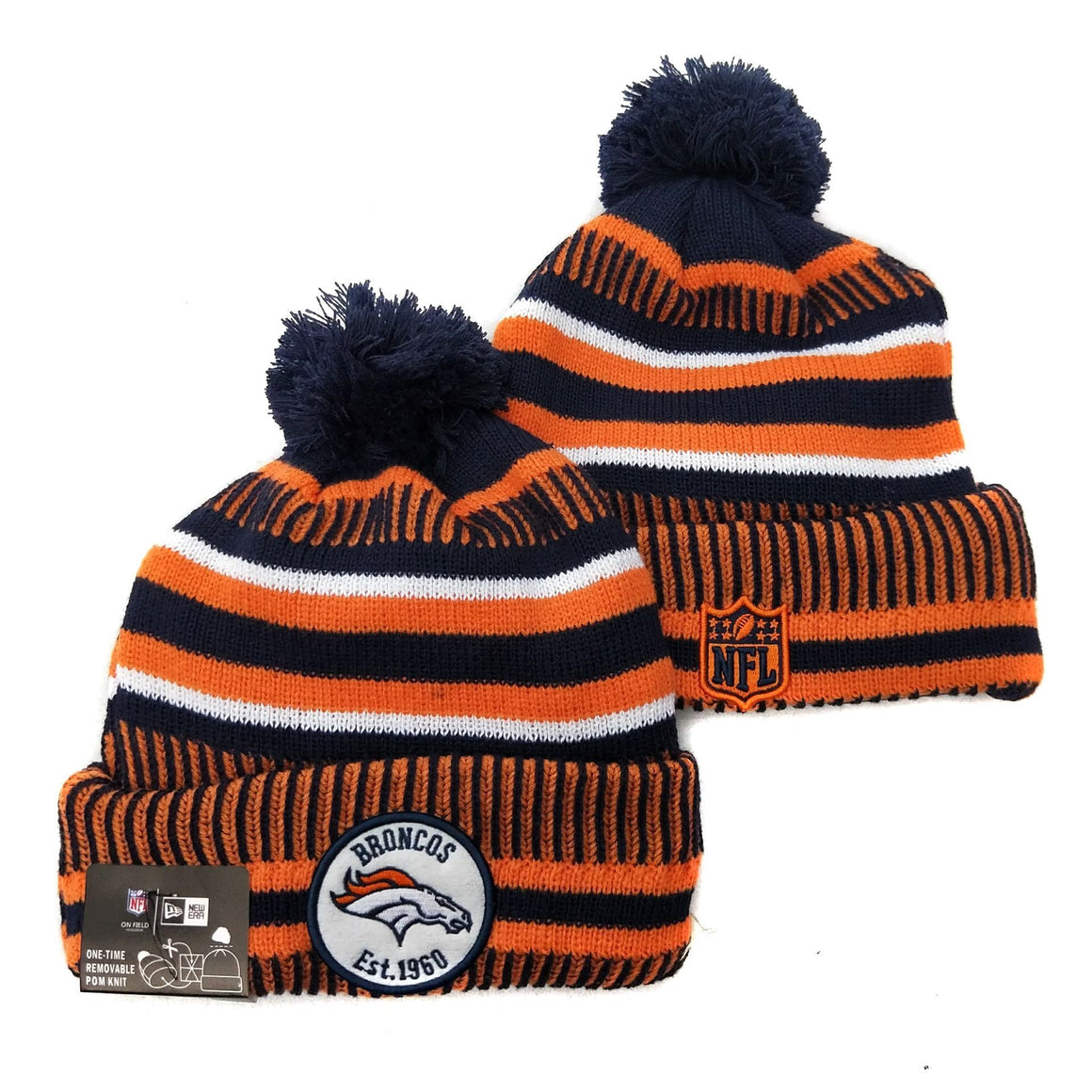 DENVER BRONCOS New Era 2019 Cold Weather Knit Hat