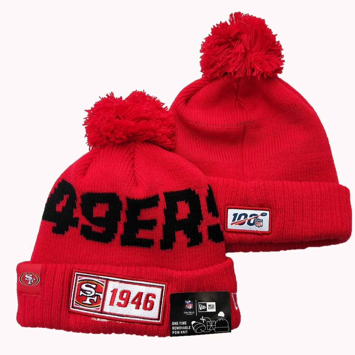 SAN FRANCISCO 49ERS New Era 2019 Cold Weather Knit Hat