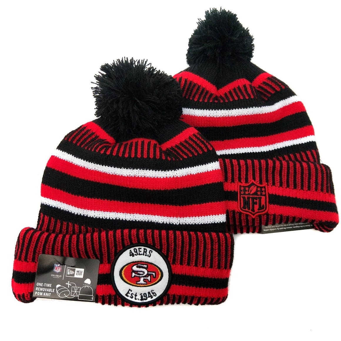 SAN FRANCISCO 49ERS New Era 2019 Cold Weather Knit Hat