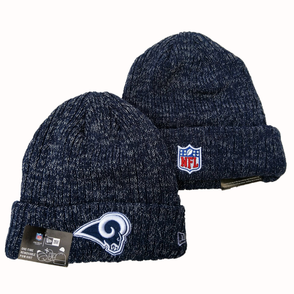 ST- LOUIS RAMS New Era 2019 Cold Weather Knit Hat